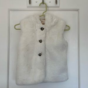 Faux fur Hanna Andersson vest